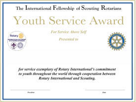 Youth Service Award